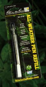 All-Weather Standard Clicker Pen (Black Ink) Refill